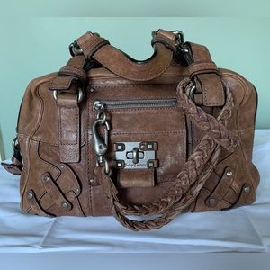 Juicy Couture Y2K Vinatge Leather Satchel Bag Rare